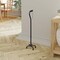 Emma and Oliver Ramsey Height Adjustable Quad Cane with Foam-Padded Handle for Comfortable Grip and Stable, Four-Pronged Base for Left or Right-Handed Users
